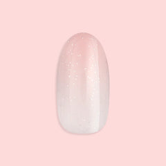 Rose Gradient Shimmer - Press-On | Medium | Oval